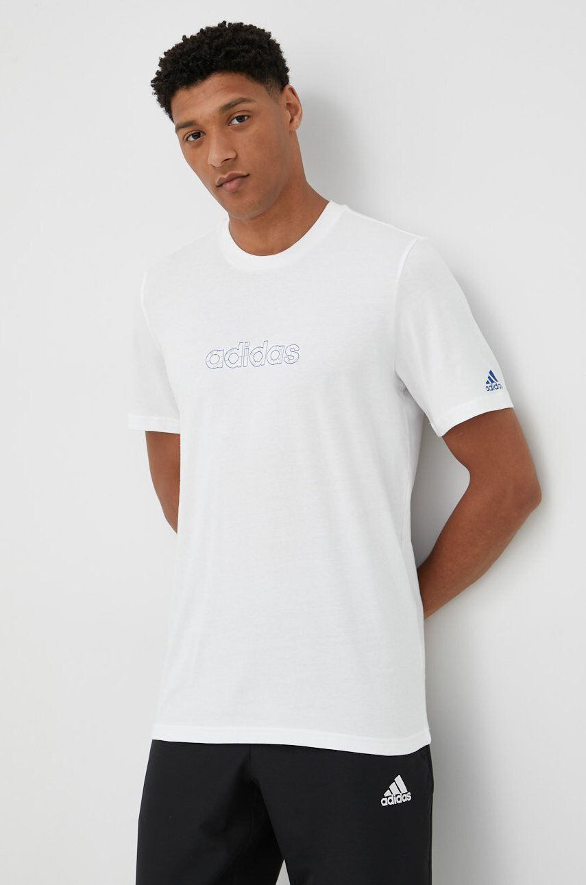 adidas Βαμβακερό μπλουζάκι - Pepit.gr