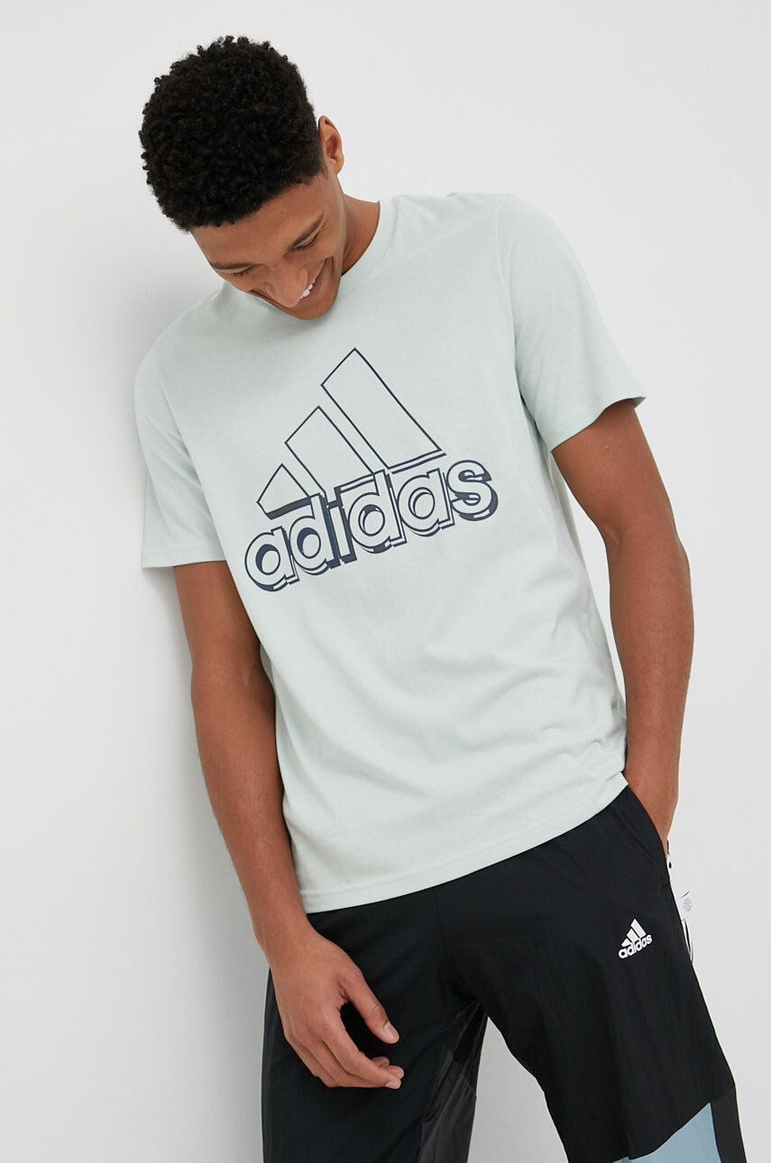 adidas Βαμβακερό μπλουζάκι - Pepit.gr