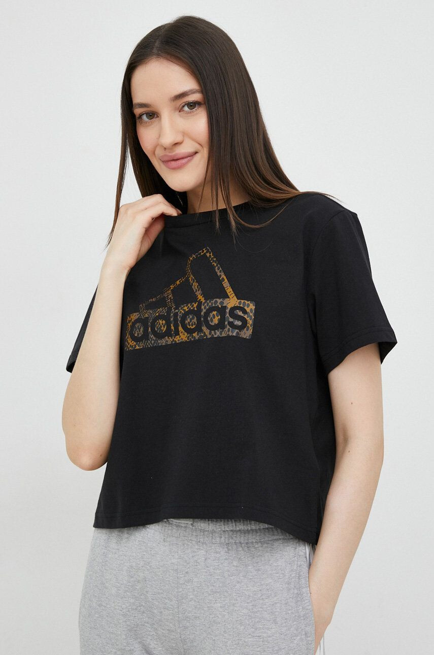 adidas Βαμβακερό μπλουζάκι - Pepit.gr