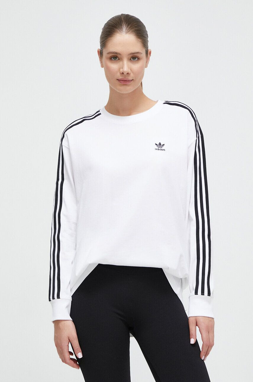 adidas Originals Βαμβακερή μπλούζα με μακριά μανίκια - Pepit.gr