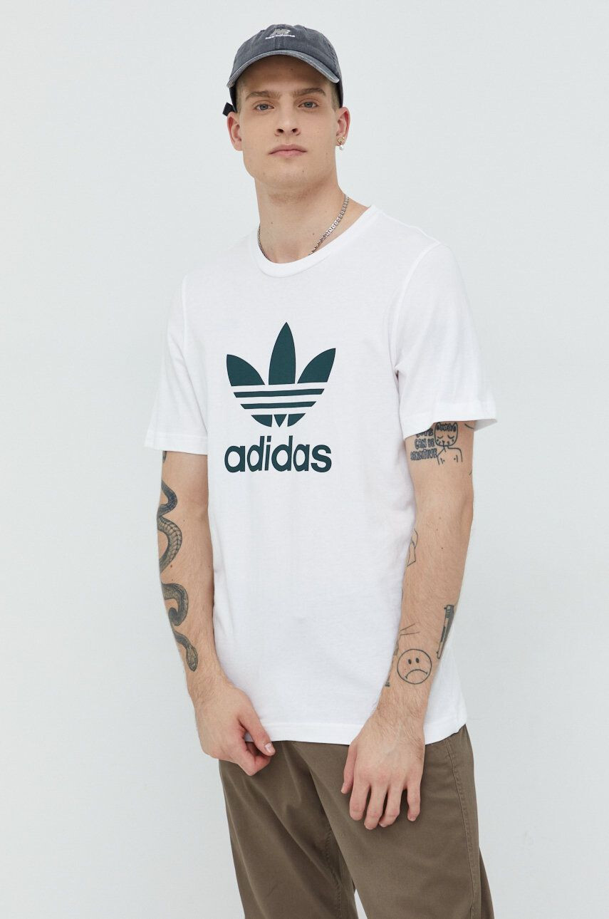 adidas Originals Βαμβακερό μπλουζάκι - Pepit.gr