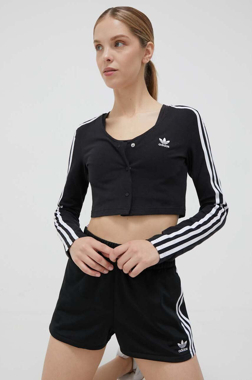 adidas Originals Longsleeve Button Long Sleeve Tee - Pepit.gr