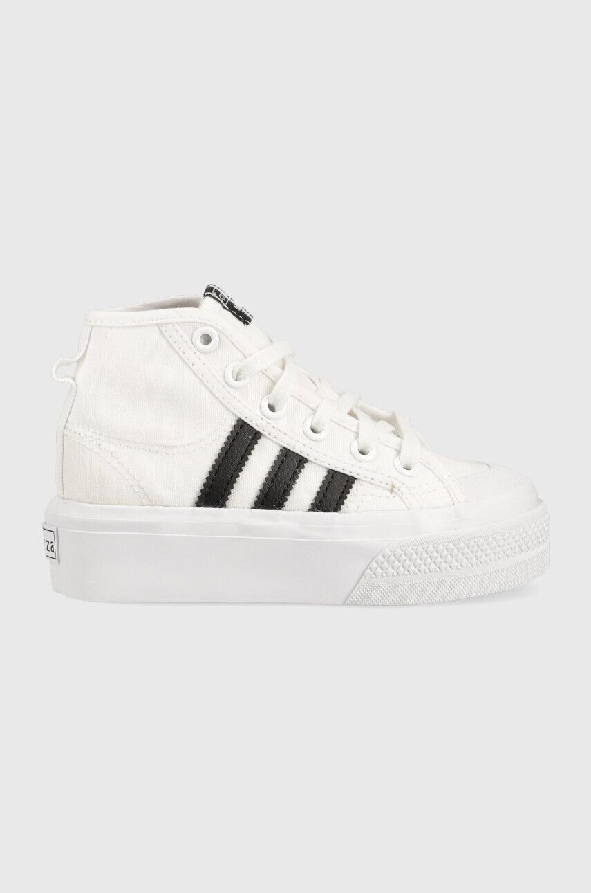 adidas Originals Παιδικά πάνινα παπούτσια NIZZA PLATFORM MID - Pepit.gr