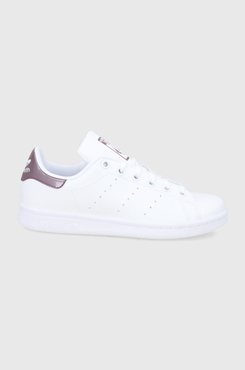 adidas Originals Παιδικά παπούτσια Stan Smith χρώμα: άσπρο - Pepit.gr