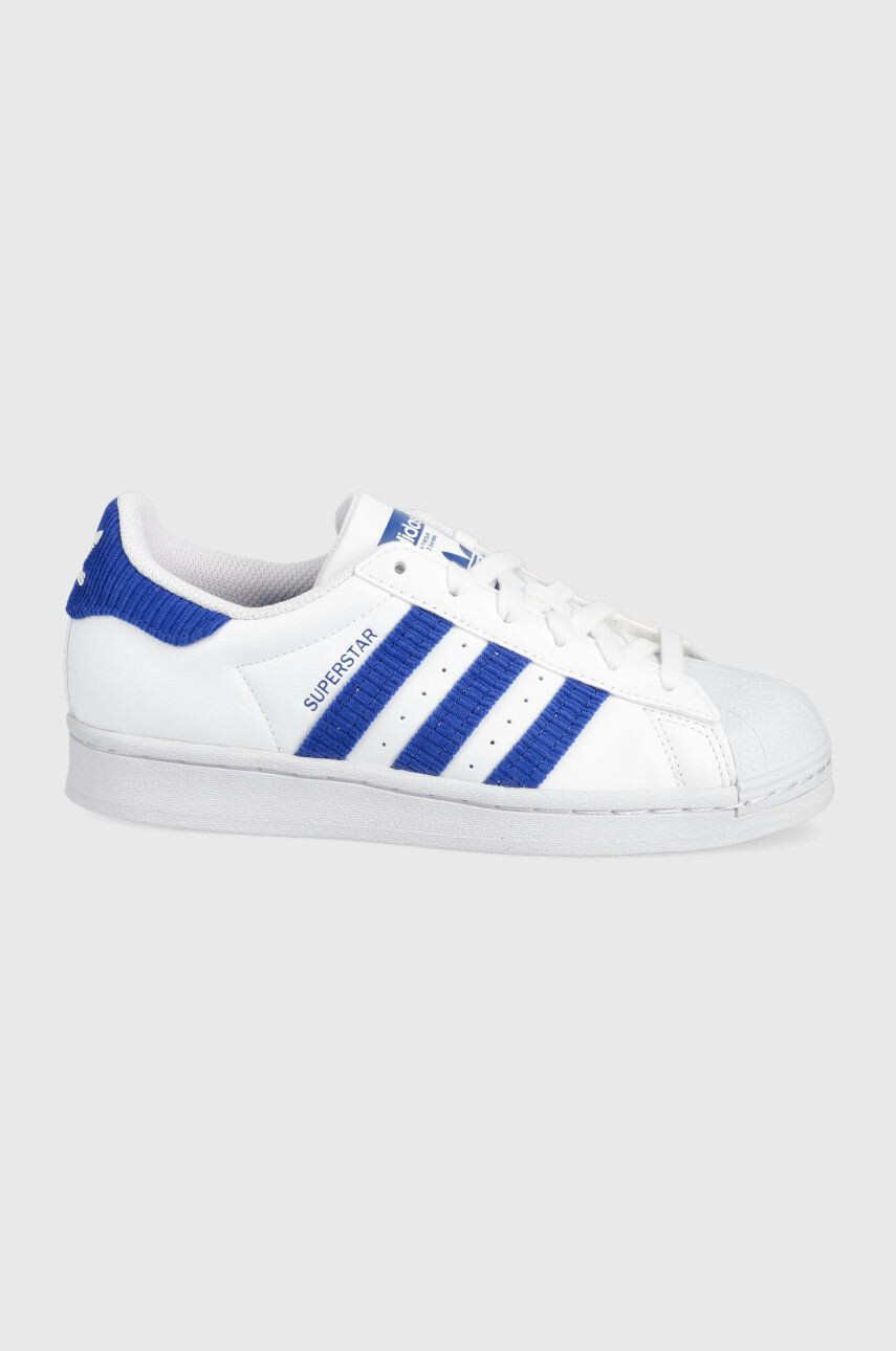 adidas Originals Παιδικά παπούτσια Superstar χρώμα: άσπρο - Pepit.gr