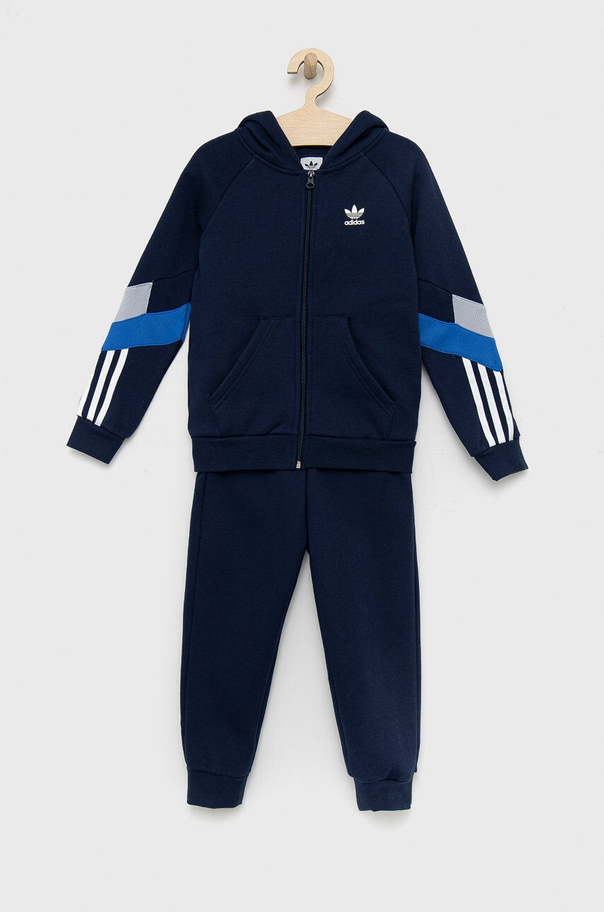 adidas Originals Παιδικό σετ χρώμα: ναυτικό μπλε - Pepit.gr