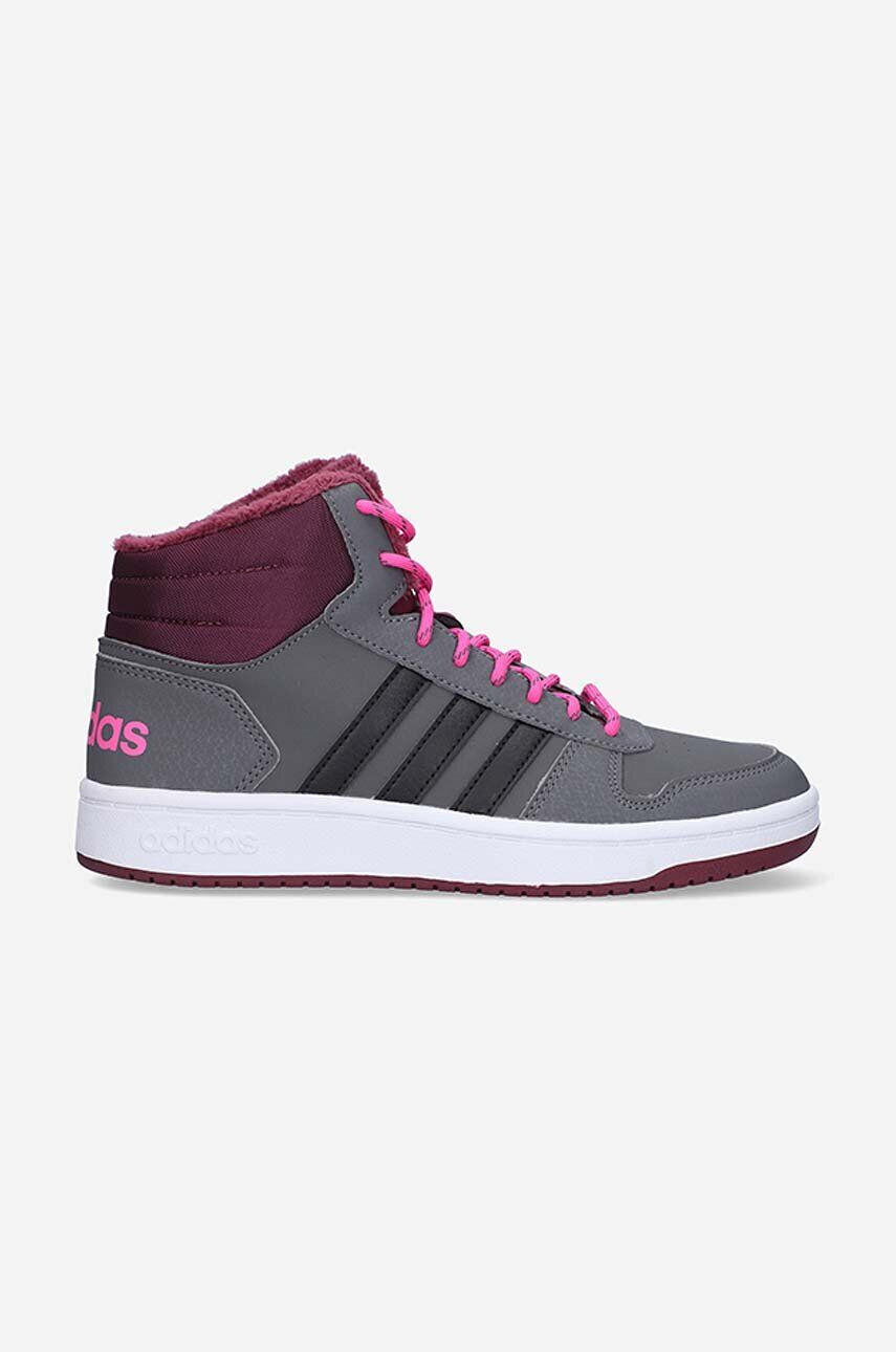 adidas Παιδικά αθλητικά παπούτσια Hoops Mid 2.0 K - Pepit.gr