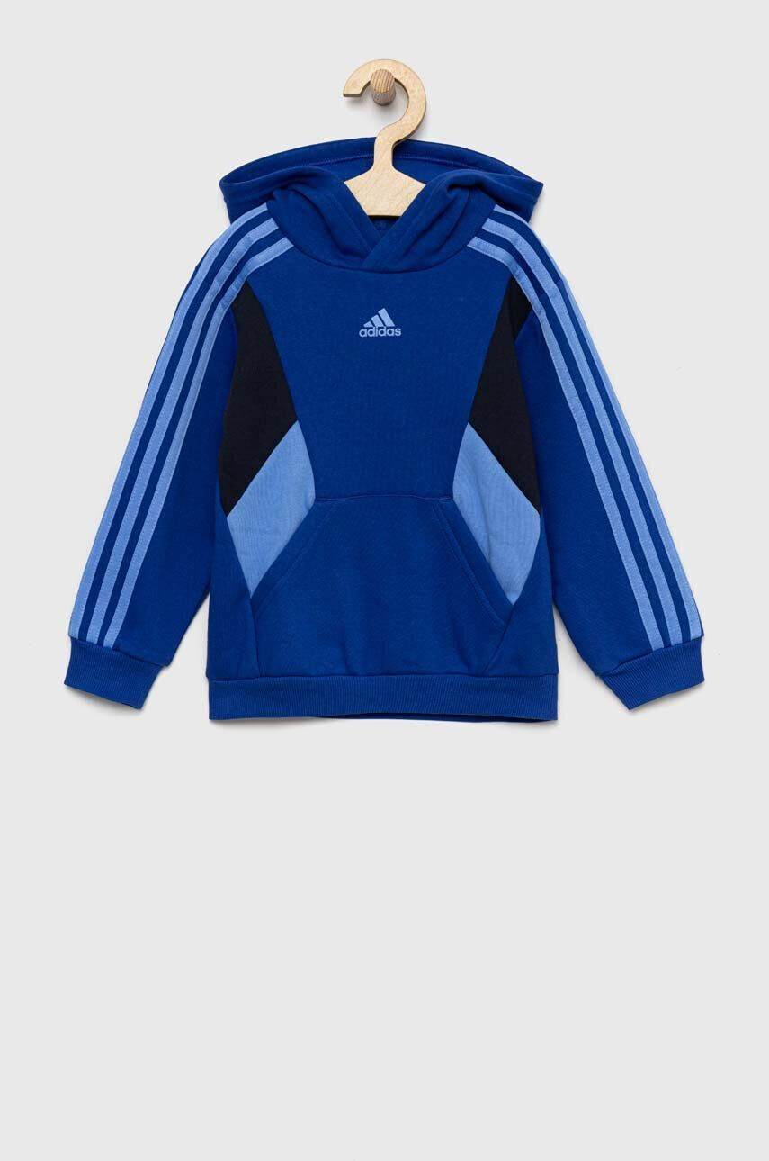 adidas Παιδική μπλούζα LK CB FL HD με κουκούλα - Pepit.gr