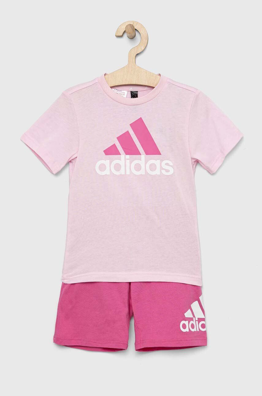 adidas Παιδικό βαμβακερό σετ LK BL CO T - Pepit.gr