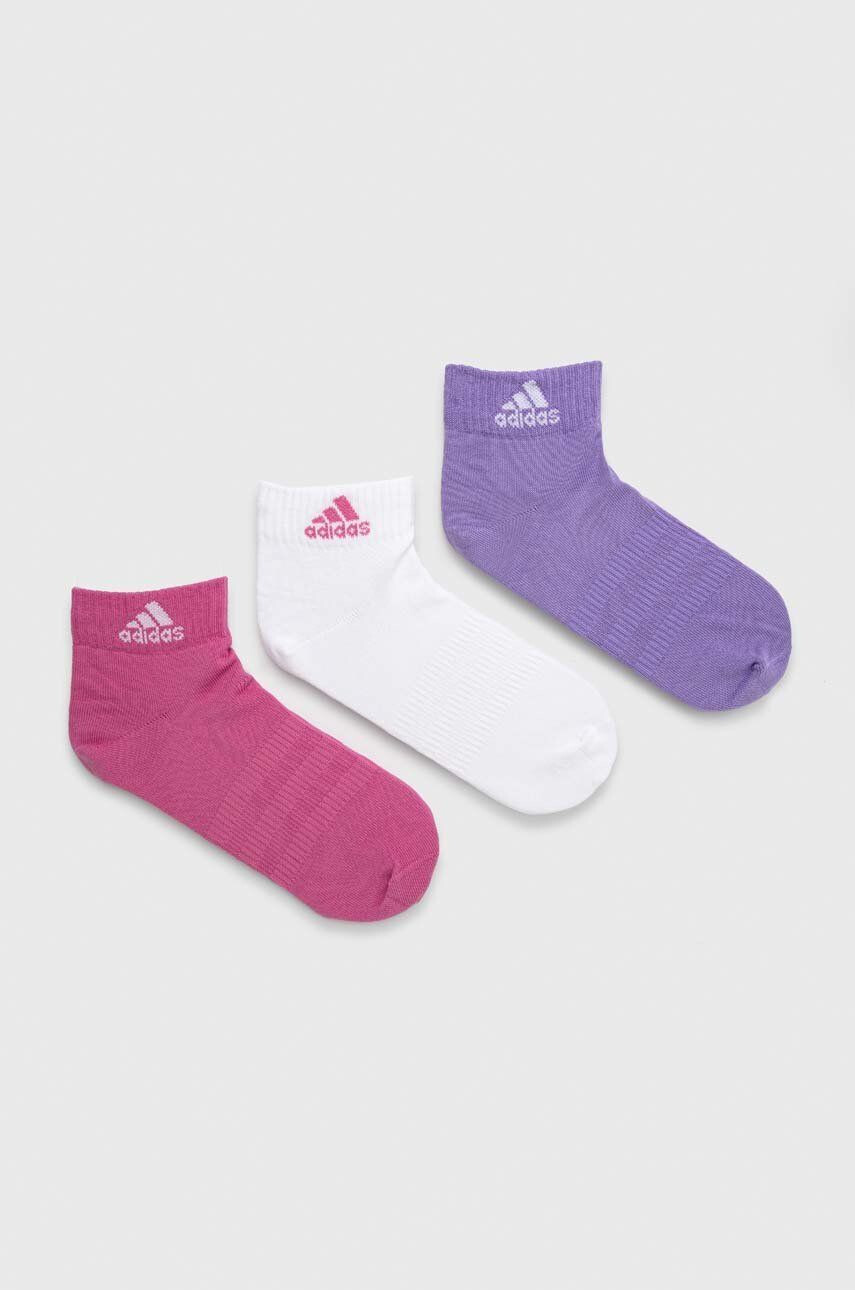 adidas Performance Κάλτσες 3-pack χρώμα: ροζ - Pepit.gr