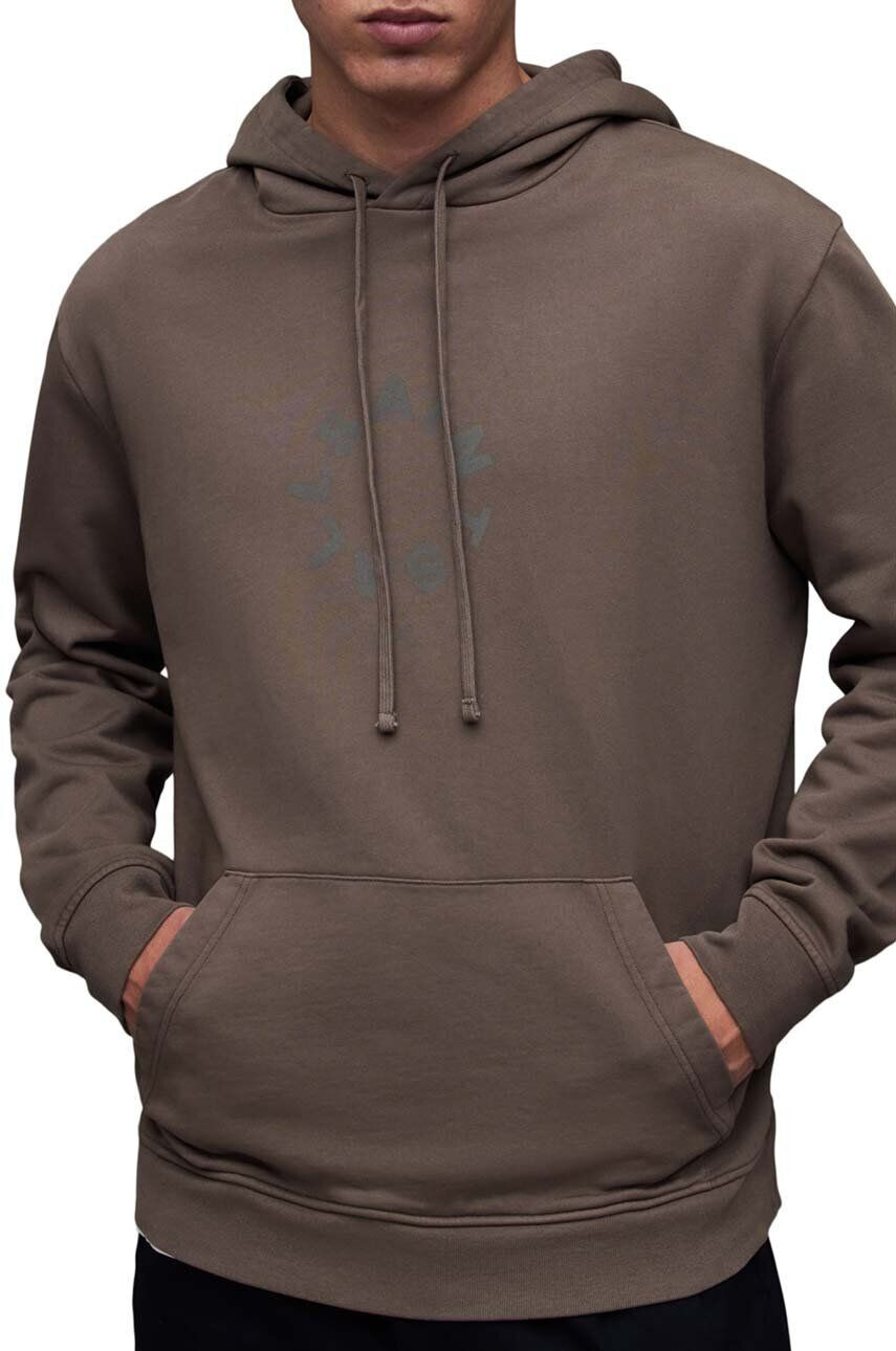 AllSaints Βαμβακερή μπλούζα MG079Z TIERRA OTH HOODY - Pepit.gr