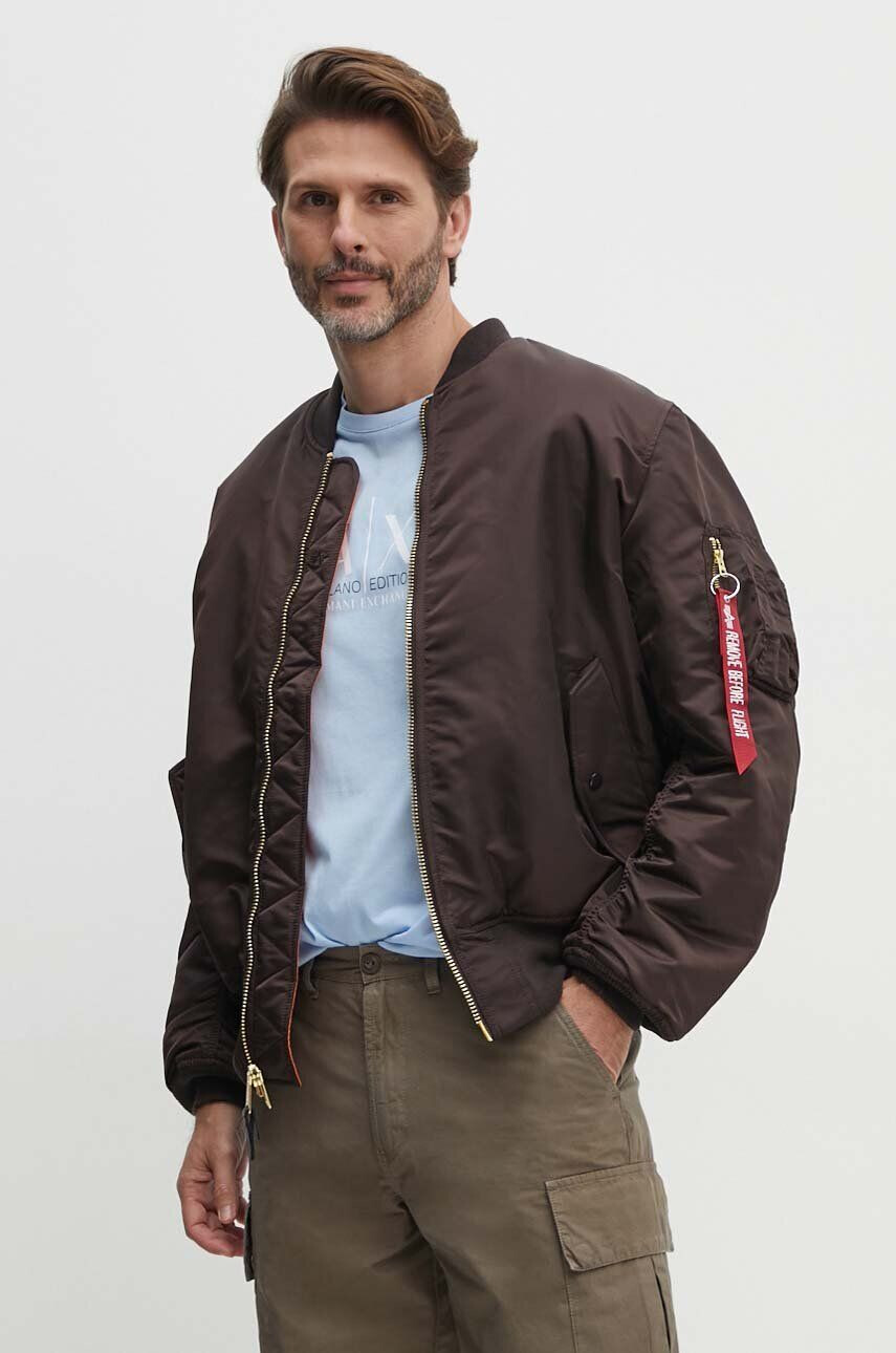 Alpha Industries Αναστρέψιμο μπουφάν bomber MA-1 - Pepit.gr