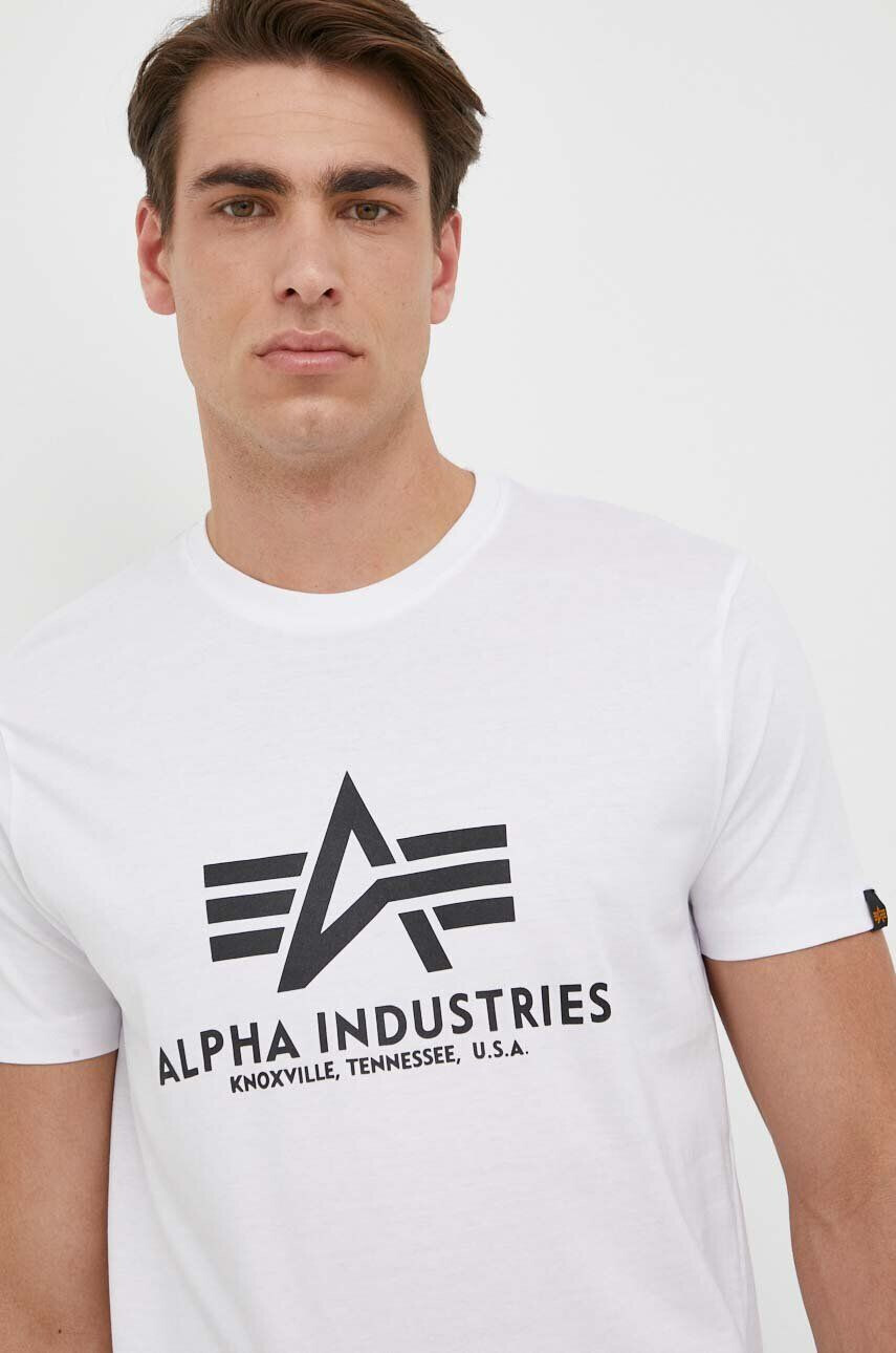 Alpha Industries Βαμβακερό μπλουζάκι - Pepit.gr