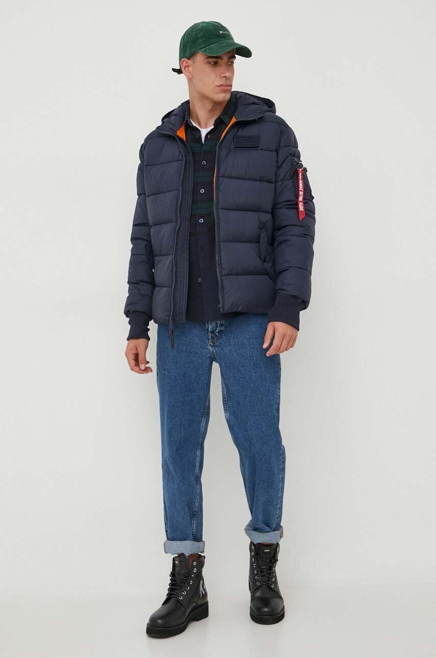 Alpha Industries Hooded Puffer FD - Pepit.gr