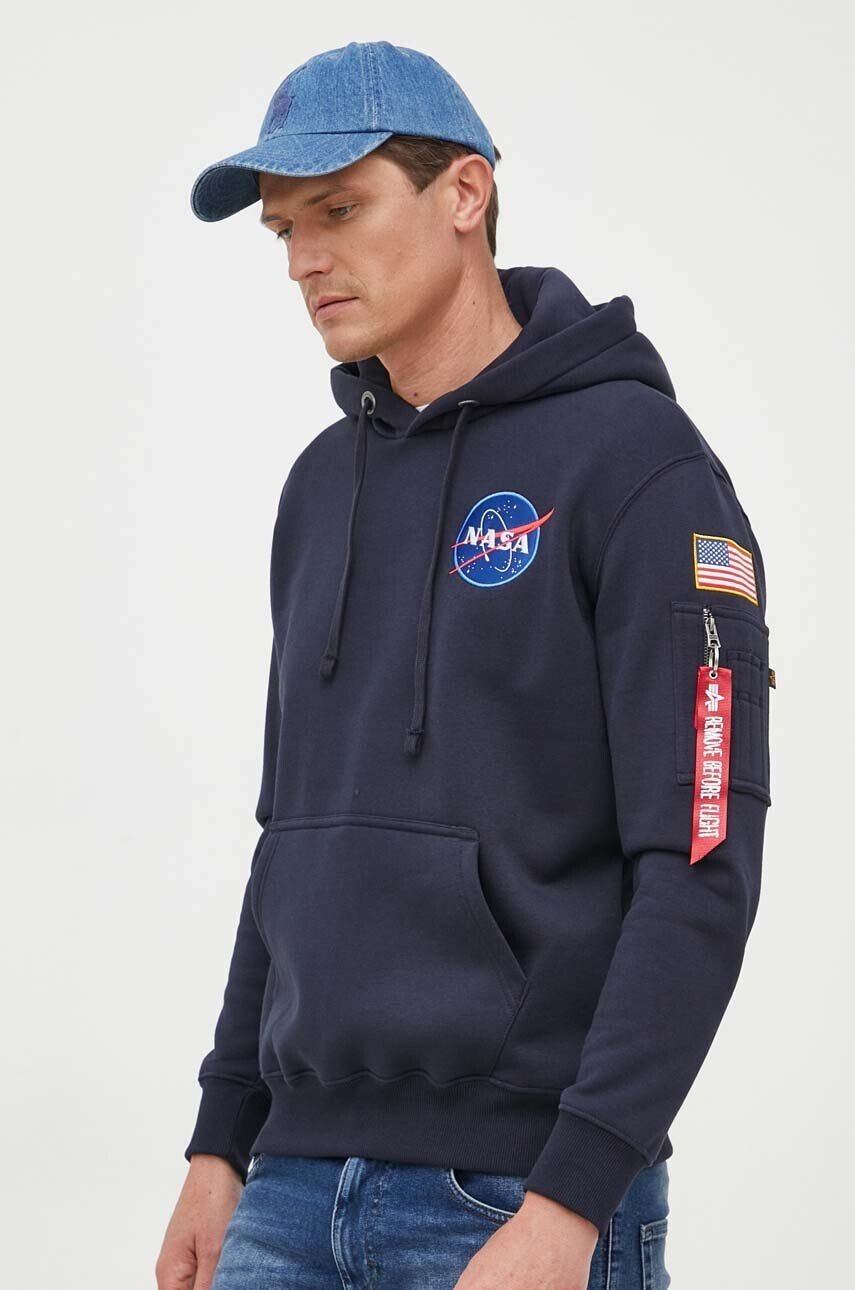 Alpha Industries Μπλούζα Space - Pepit.gr