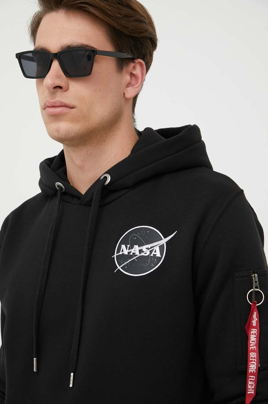 Alpha Industries Μπλούζα x Nasa - Pepit.gr