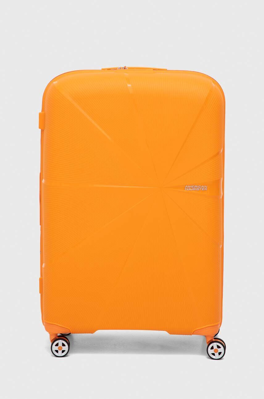 American Tourister Βαλίτσα χρώμα: πορτοκαλί - Pepit.gr