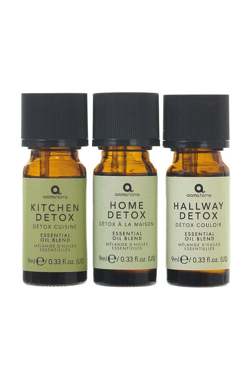 Aroma Home Σετ αιθέριων ελαίων Home Detox Essential Oil Blends 3-pack - Pepit.gr