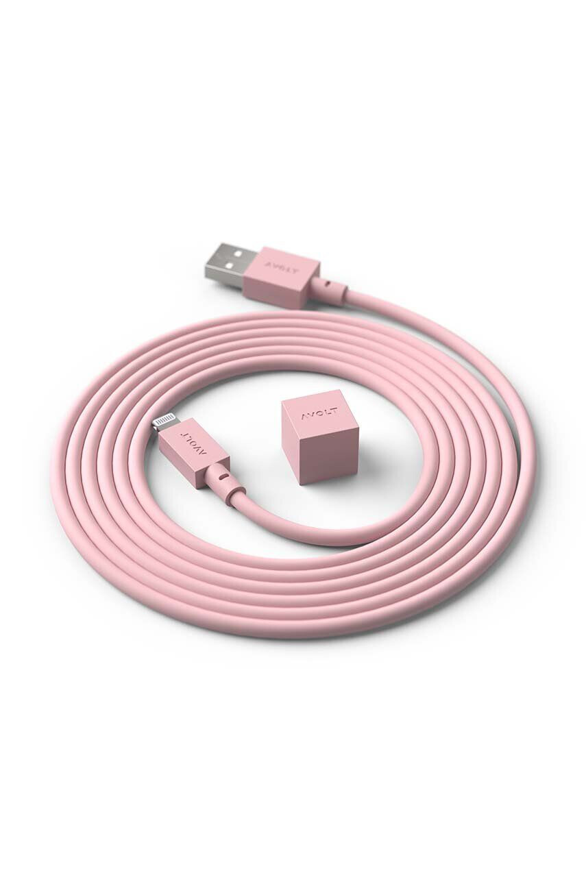 Avolt Καλώδιο φόρτισης usb Cable 1 USB A to Lightning 18 m - Pepit.gr