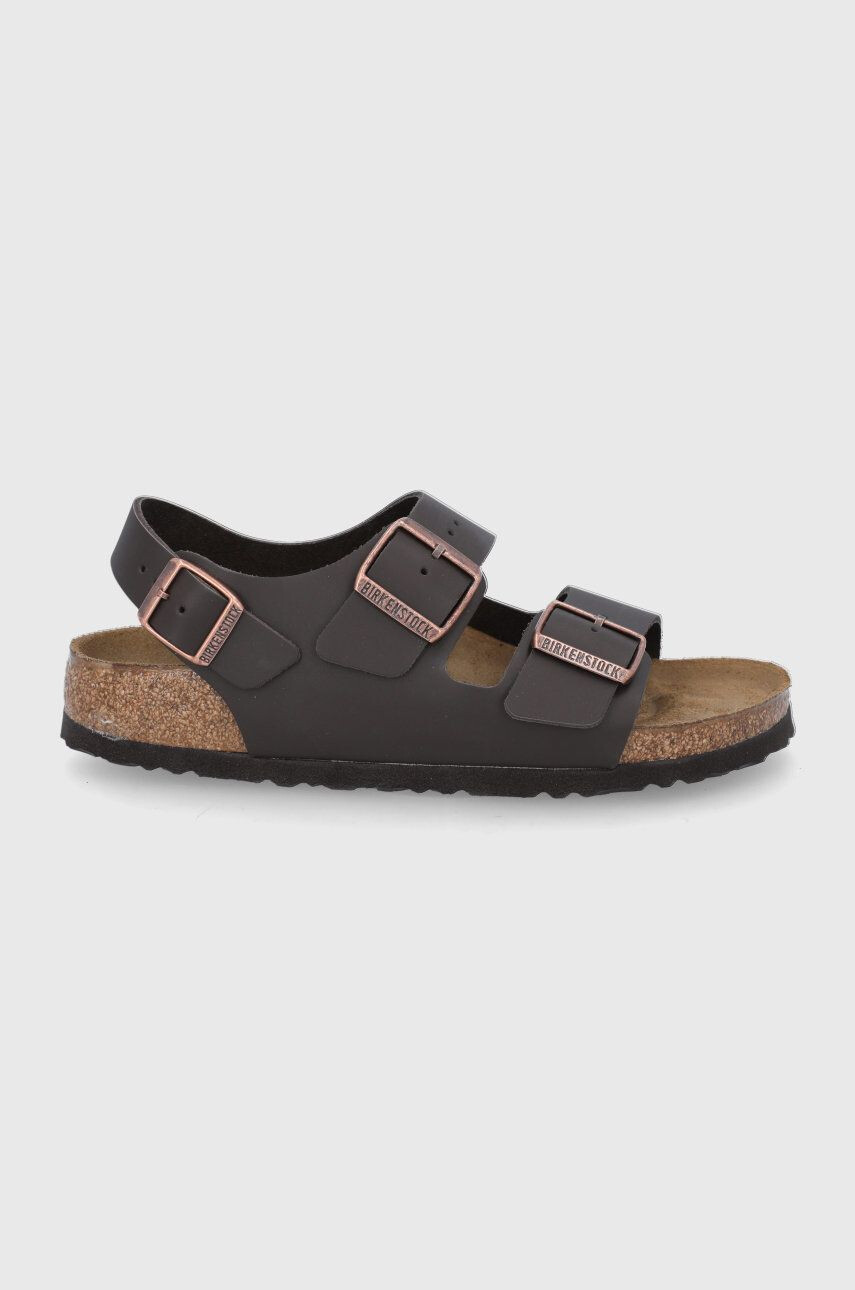 Birkenstock Δερμάτινα σανδάλια Milano - Pepit.gr