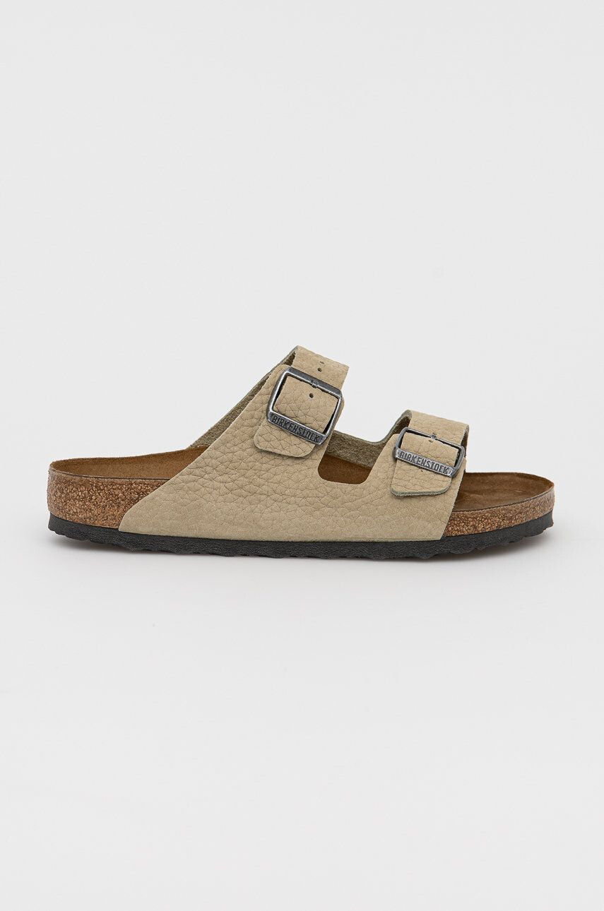 Birkenstock Δερμάτινες παντόφλες Arizona - Pepit.gr