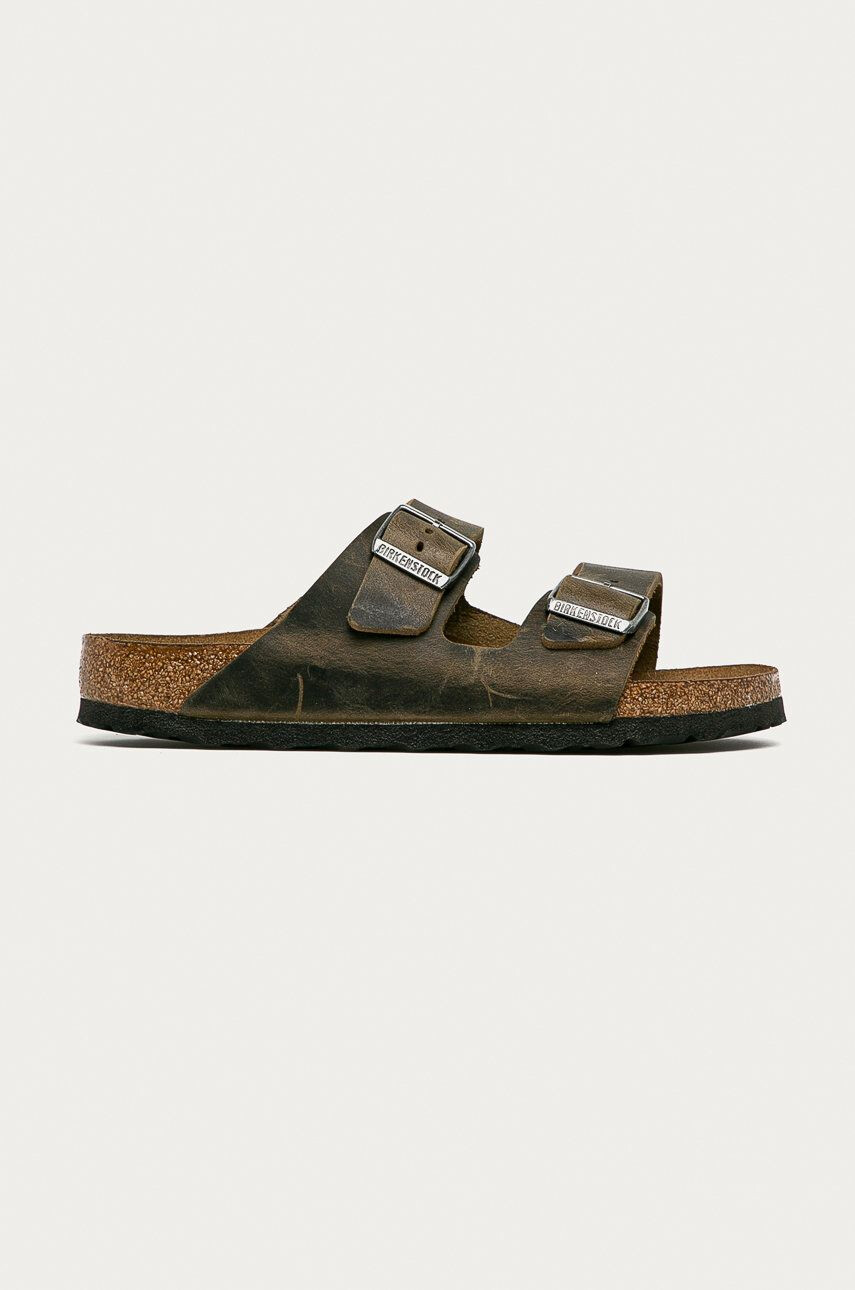 Birkenstock Δερμάτινες παντόφλες Arizona - Pepit.gr