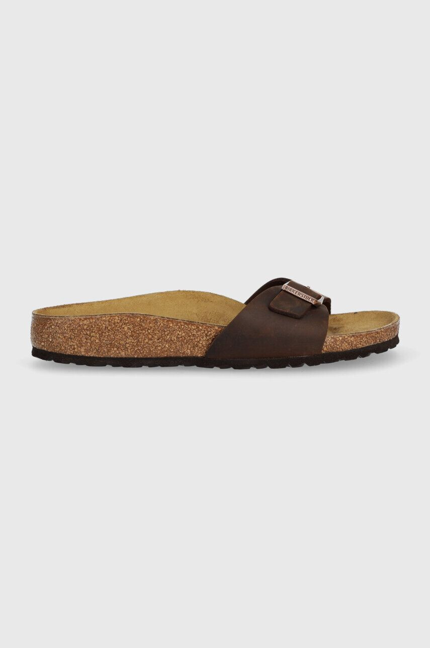 Birkenstock Δερμάτινες παντόφλες Madrid - Pepit.gr