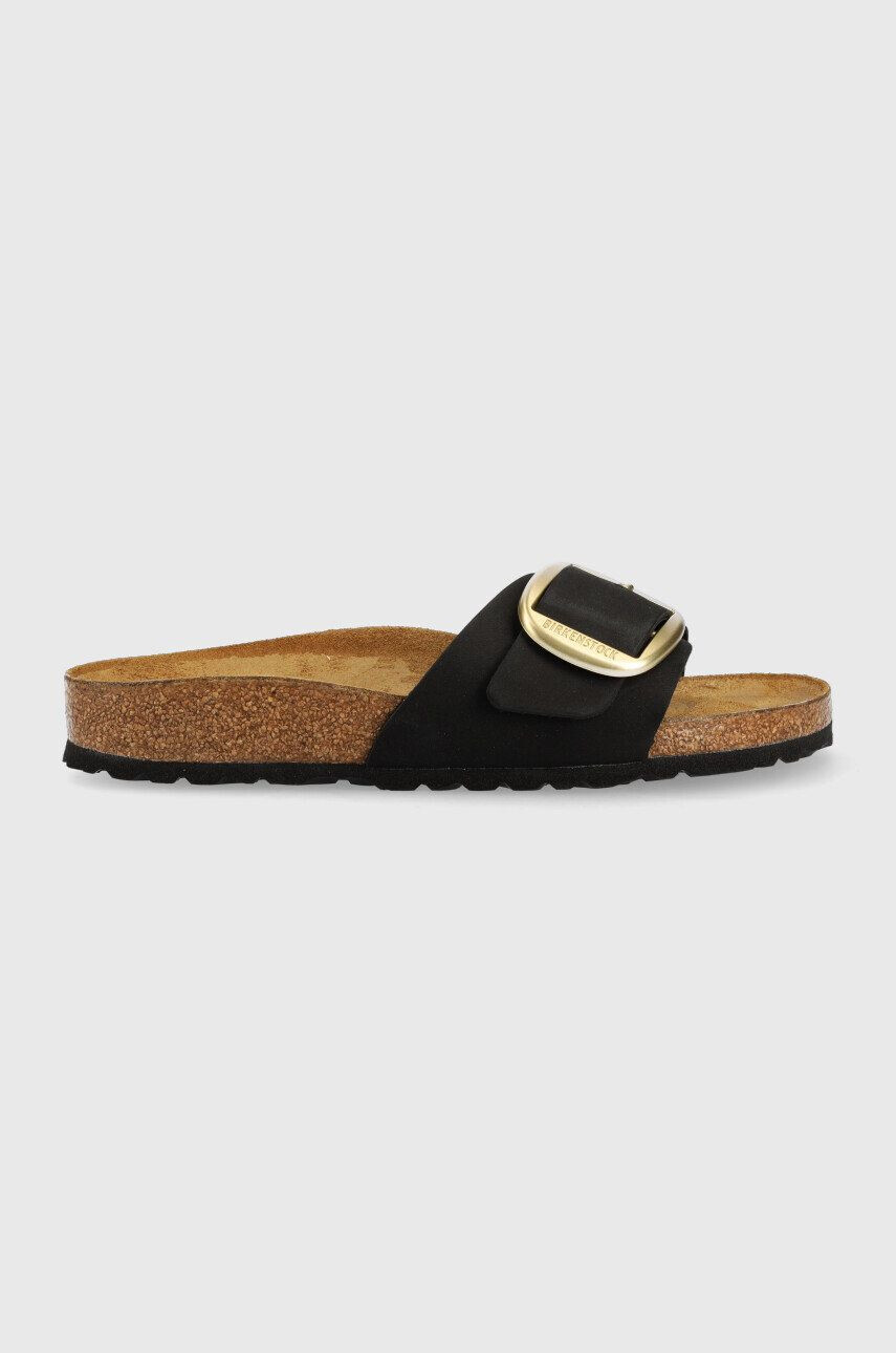 Birkenstock Δερμάτινες παντόφλες Madrid Big Buckle - Pepit.gr