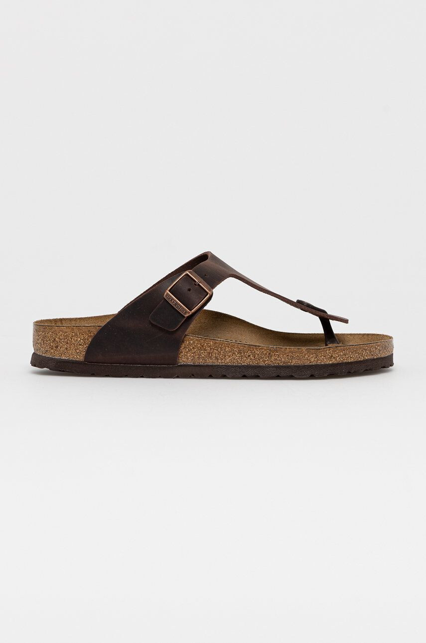 Birkenstock Δερμάτινες σαγιονάρες - Pepit.gr