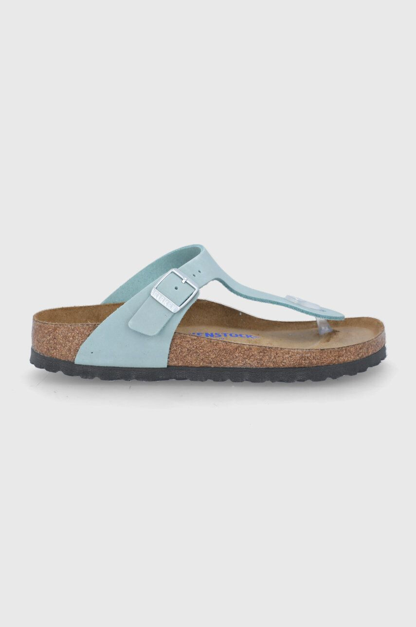 Birkenstock Δερμάτινες σαγιονάρες Gizeh - Pepit.gr