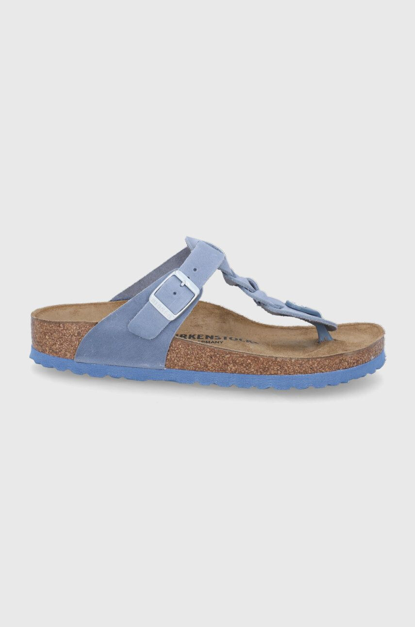 Birkenstock Δερμάτινες σαγιονάρες Gizeh - Pepit.gr