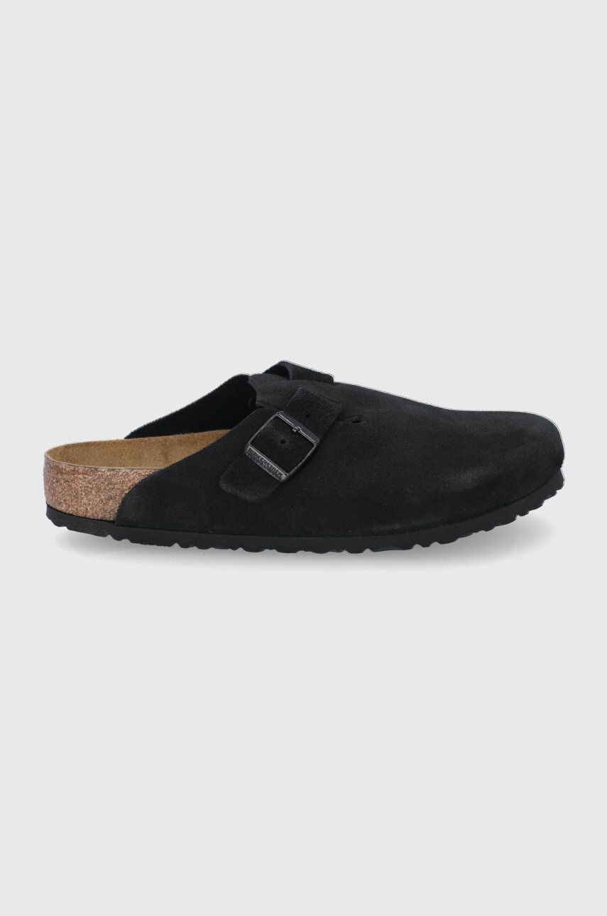 Birkenstock Παντόφλες σουέτ Boston - Pepit.gr