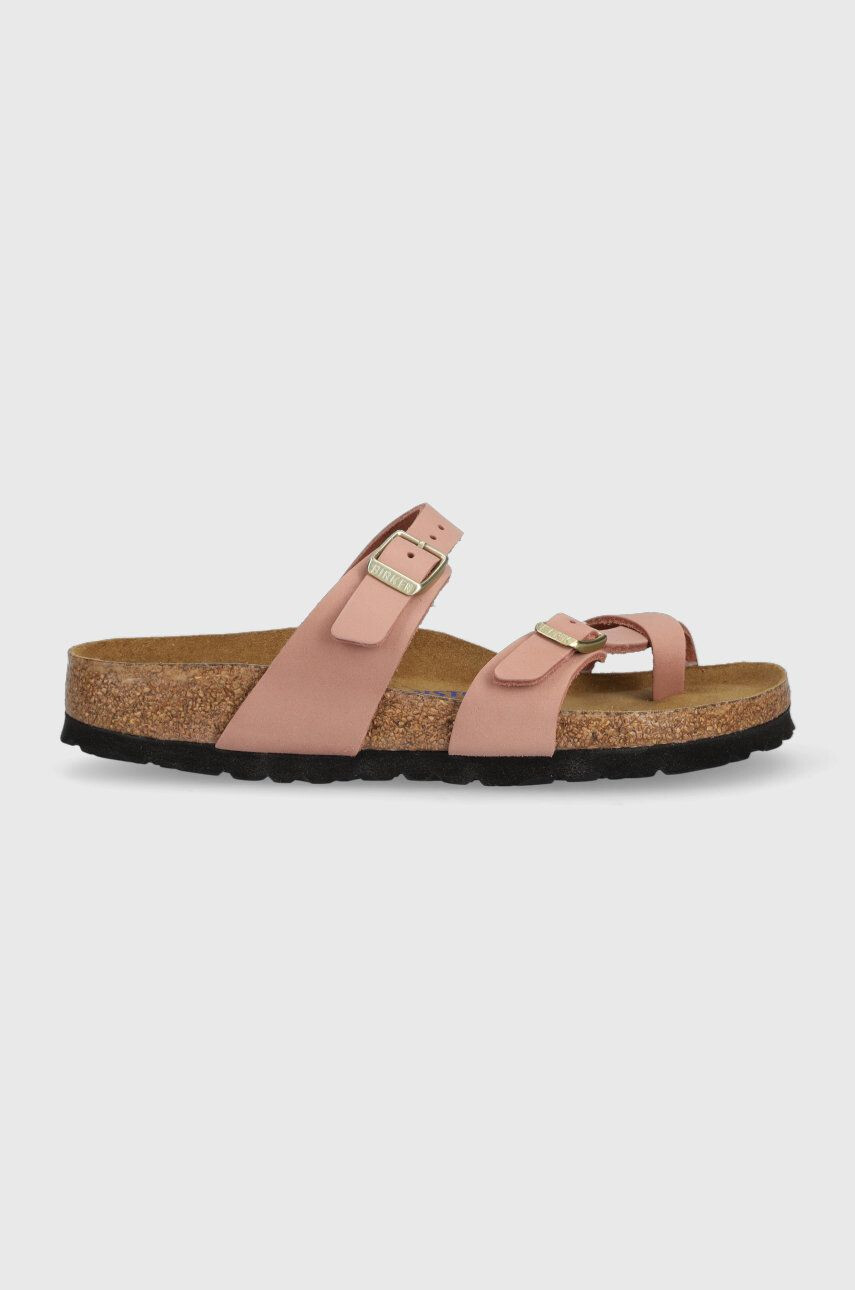 Birkenstock Παντόφλες σουέτ Mayari SFB - Pepit.gr