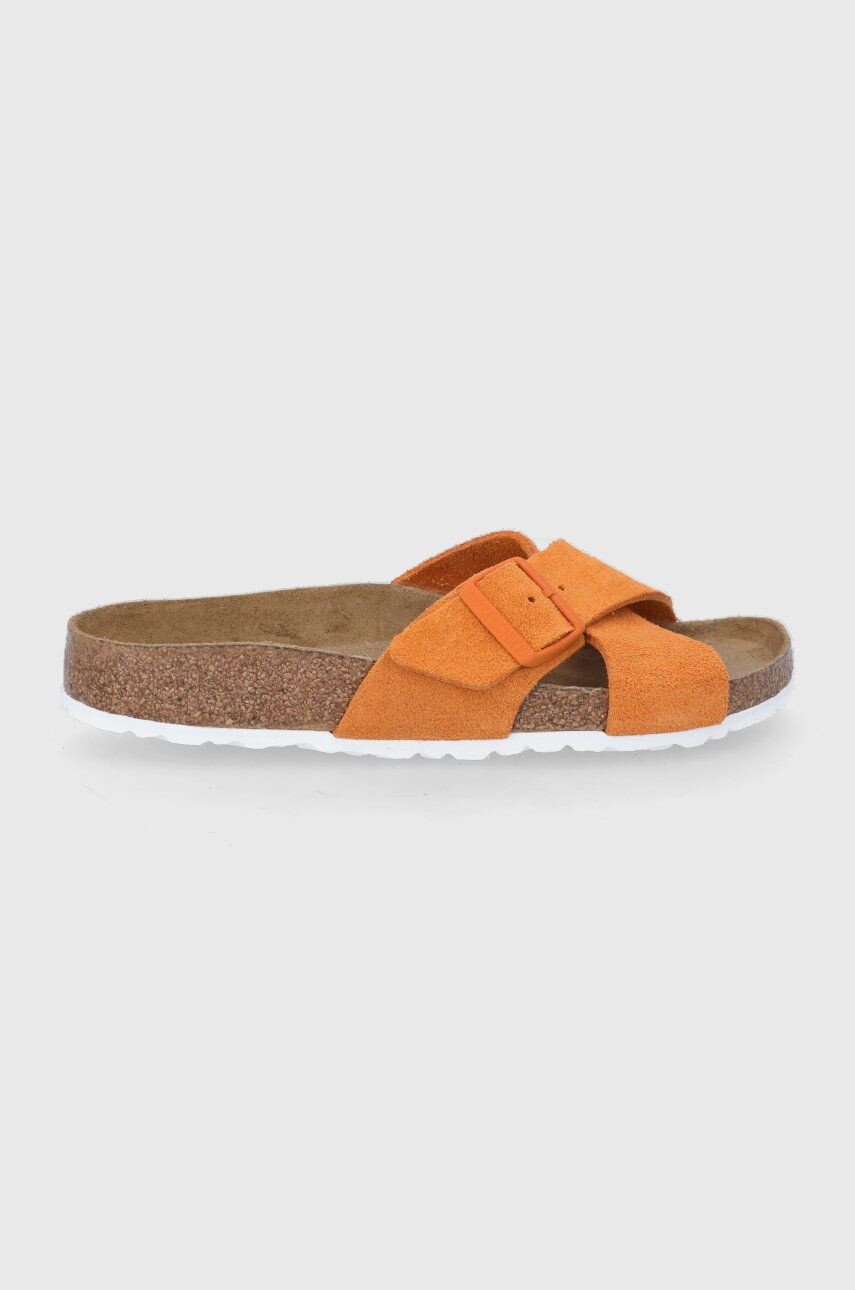 Birkenstock Παντόφλες σουέτ Siena - Pepit.gr