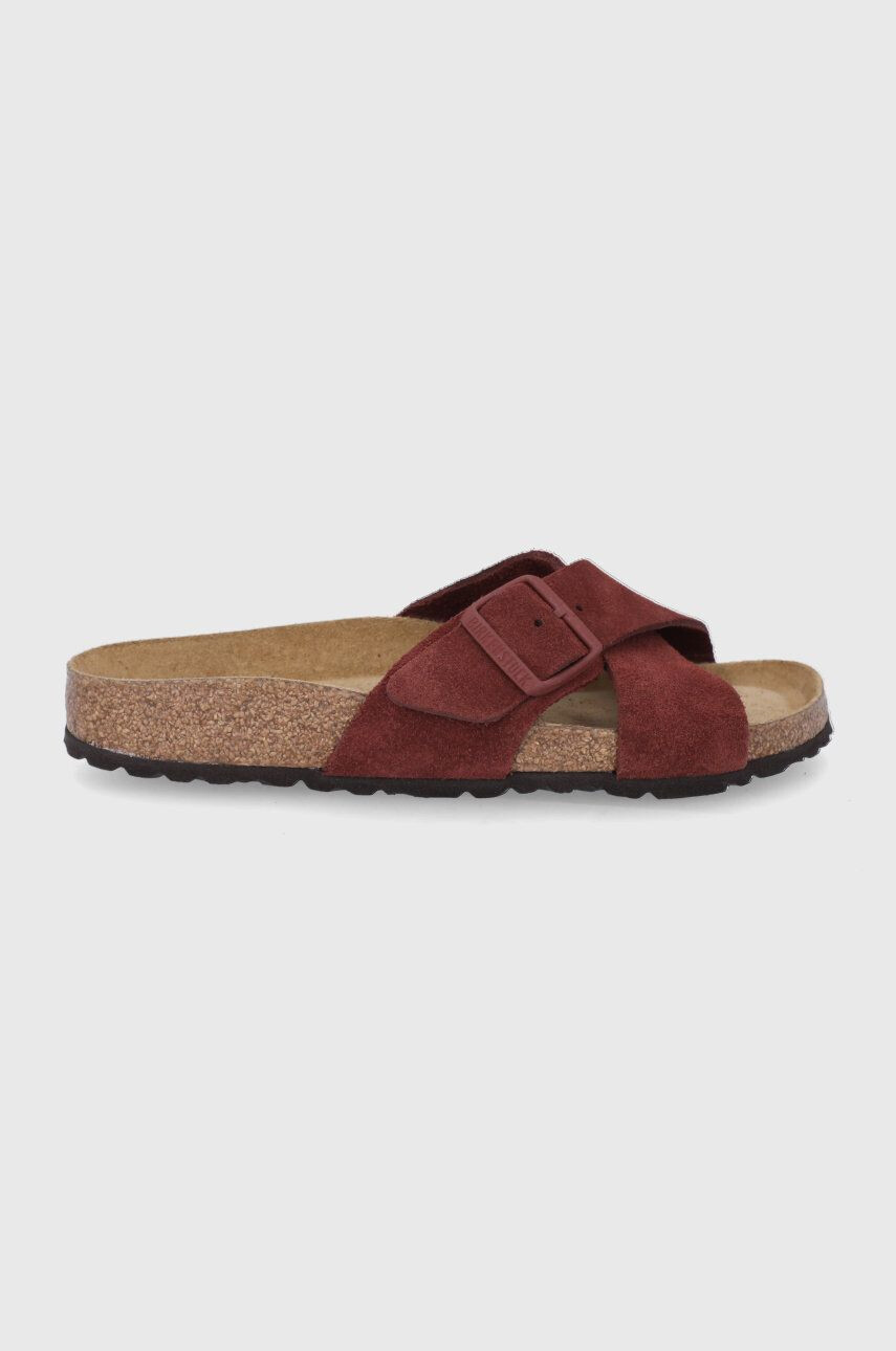 Birkenstock Παντόφλες σουέτ Siena - Pepit.gr