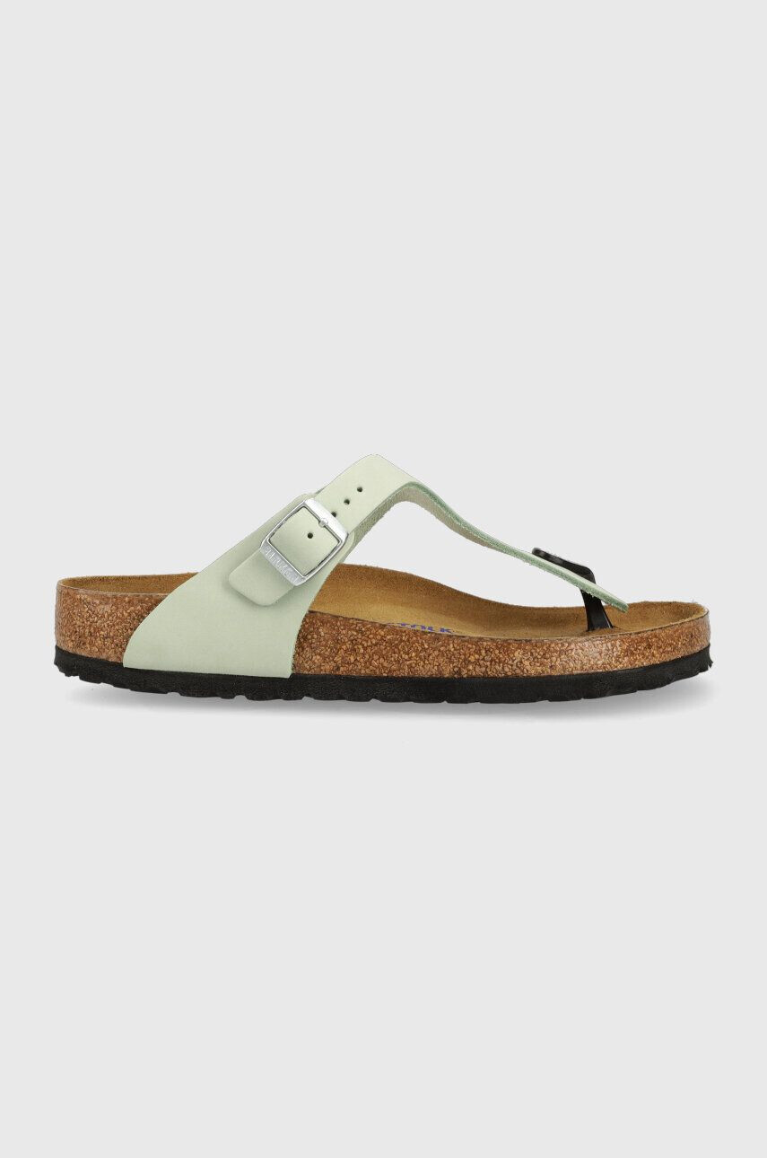 Birkenstock Σαγιονάρες από σουέτ Gizeh SFB - Pepit.gr