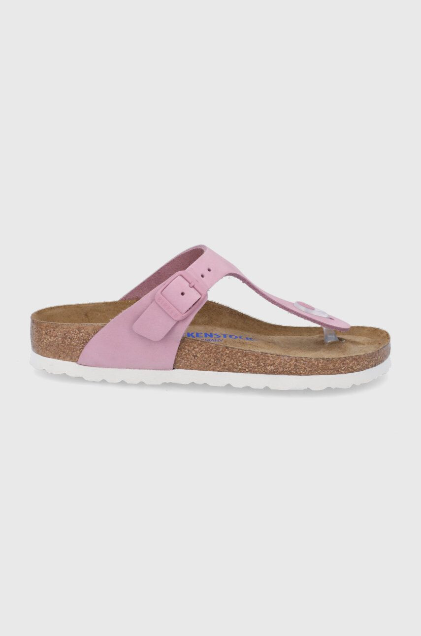 Birkenstock Σαγιονάρες από σουέτ Gizeh - Pepit.gr