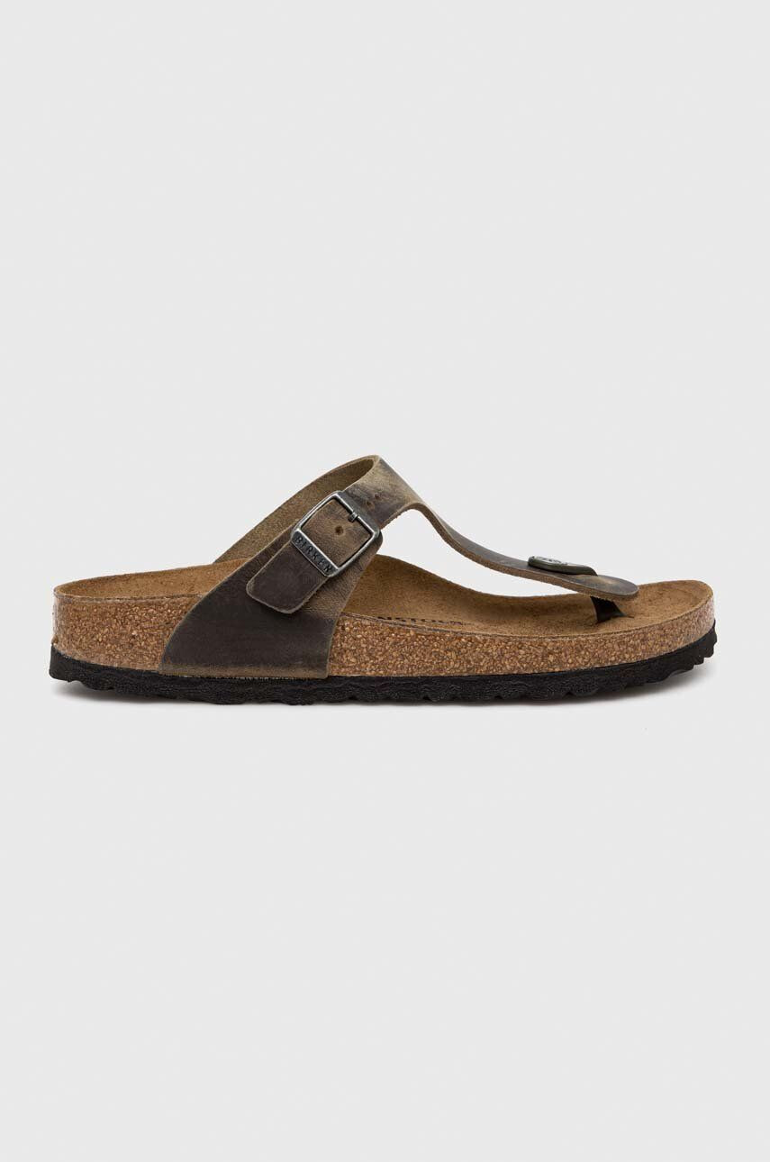 Birkenstock Σαγιονάρες από σουέτ Gizeh - Pepit.gr