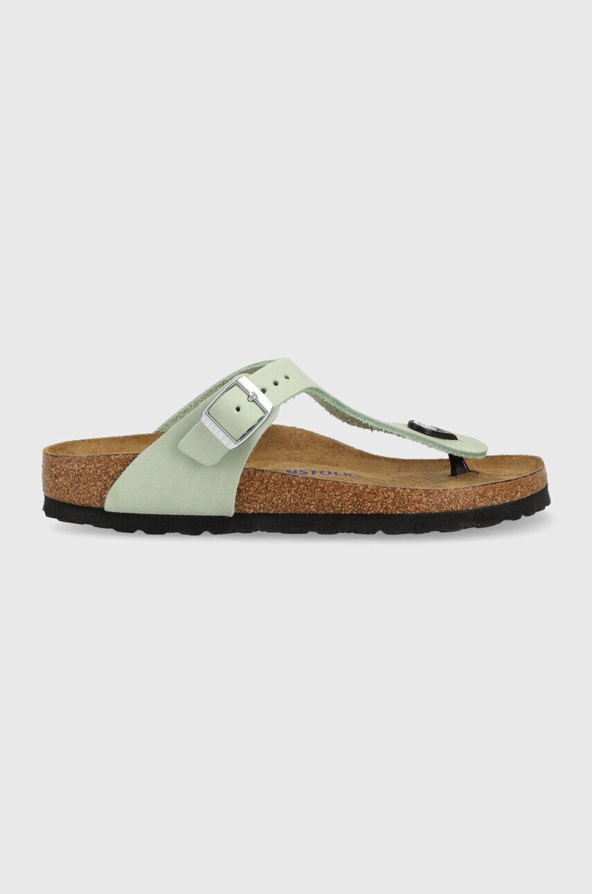 Birkenstock Σαγιονάρες από σουέτ Gizeh SFB - Pepit.gr