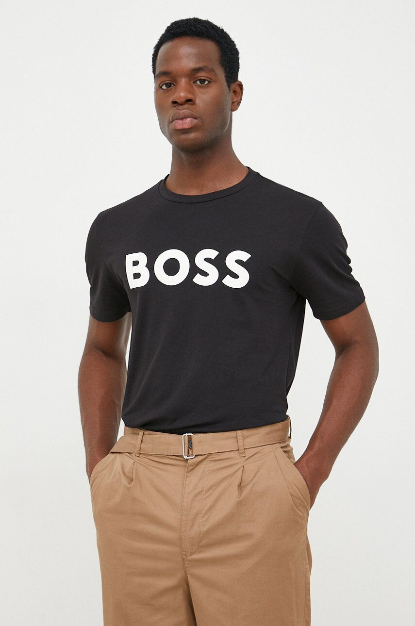 Boss Orange Βαμβακερό μπλουζάκι BOSS BOSS CASUAL - Pepit.gr