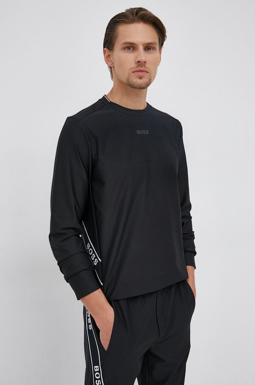 Boss Green Μπλούζα BOSS BOSS ATHLEISURE χρώμα: μαύρο - Pepit.gr