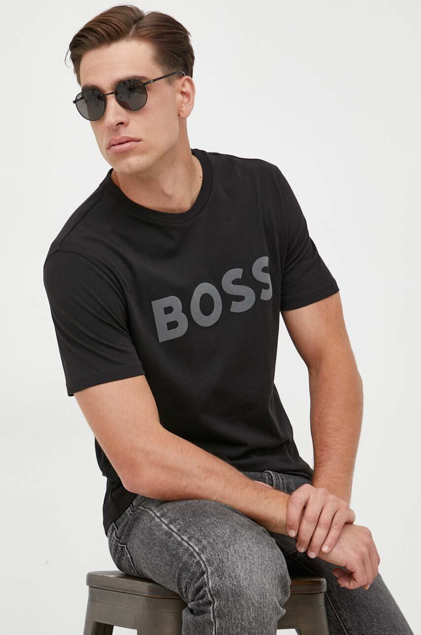 Boss Orange Βαμβακερό μπλουζάκι BOSS BOSS CASUAL - Pepit.gr