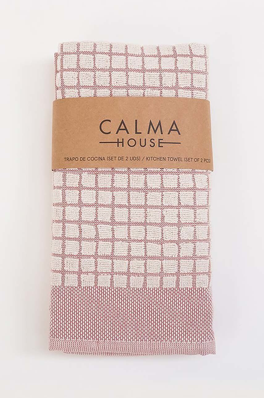 Calma House Ένα σετ πετσέτες κουζίνας Oporto 50 x 50 cm 2-pack - Pepit.gr