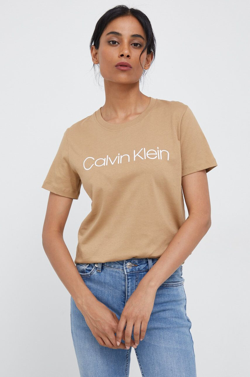 Calvin Klein Βαμβακερό μπλουζάκι - Pepit.gr