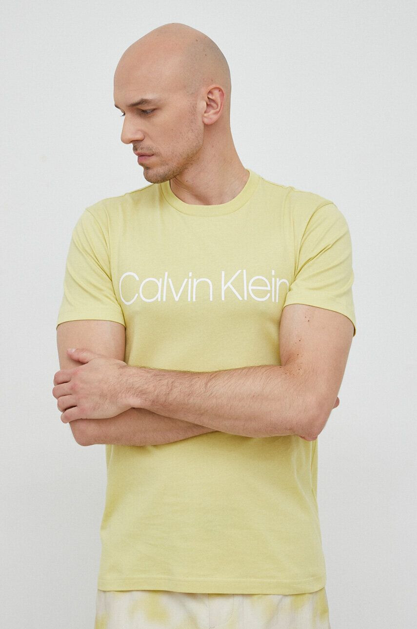 Calvin Klein Βαμβακερό μπλουζάκι - Pepit.gr