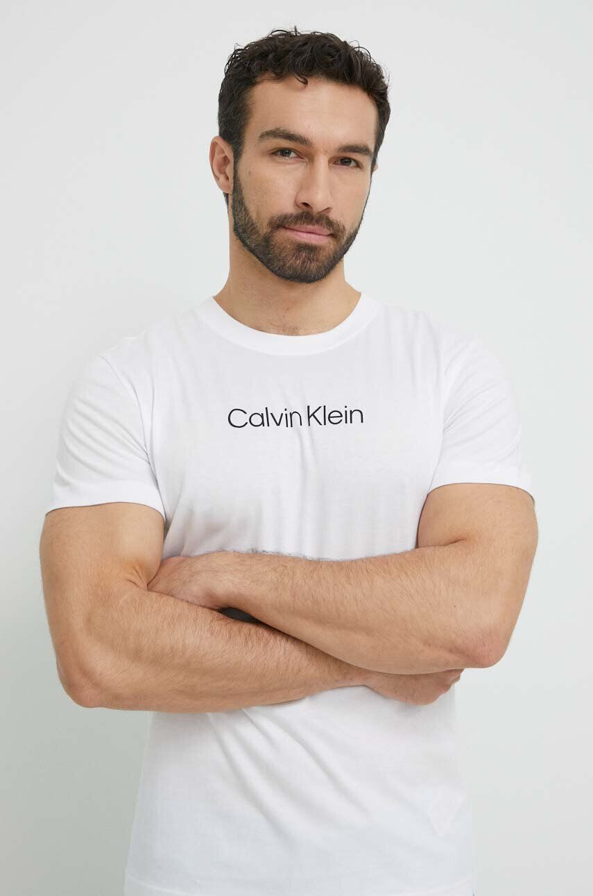 Calvin Klein Βαμβακερό μπλουζάκι παραλίας - Pepit.gr