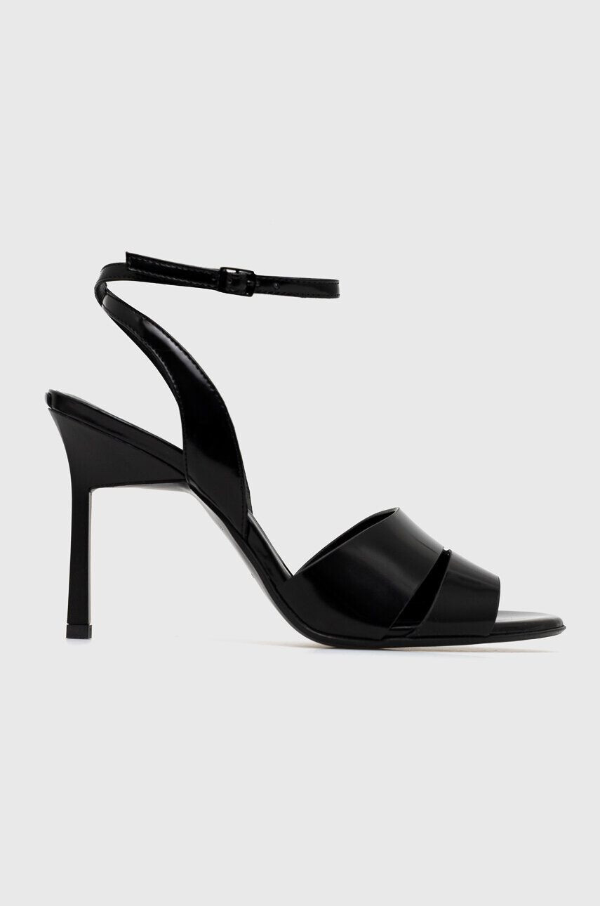 Calvin Klein Δερμάτινα σανδάλια GEO STIL SANDAL 90HH - Pepit.gr