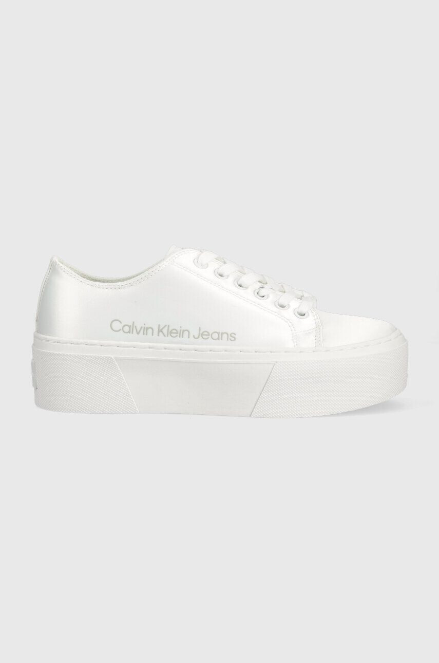 Calvin Klein Jeans Αθλητικά FLATFORM+ CUPSOLE SATIN - Pepit.gr