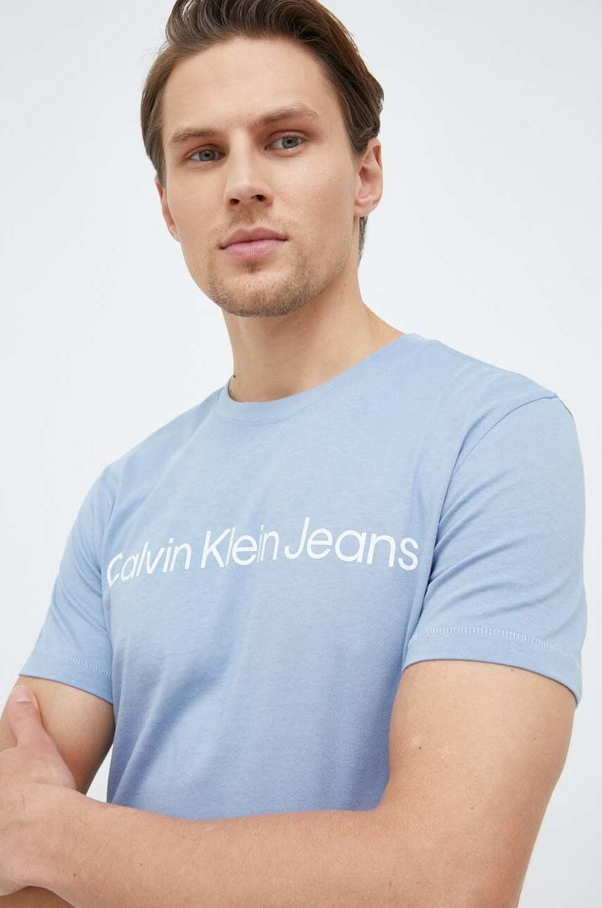 Calvin Klein Jeans Βαμβακερό μπλουζάκι - Pepit.gr