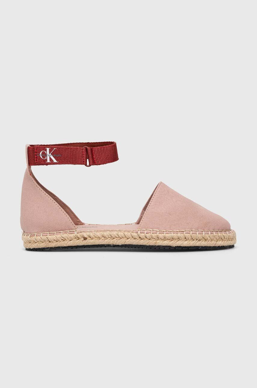 Calvin Klein Jeans Εσπαντρίγιες ANKLE ESPADRILLE - Pepit.gr